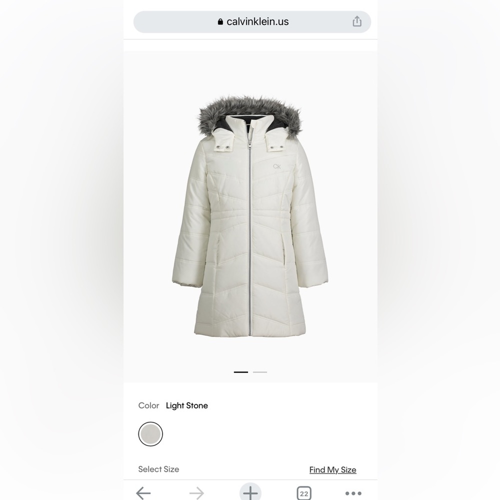 Calvin Klein Parka youth - Picture 13 of 13